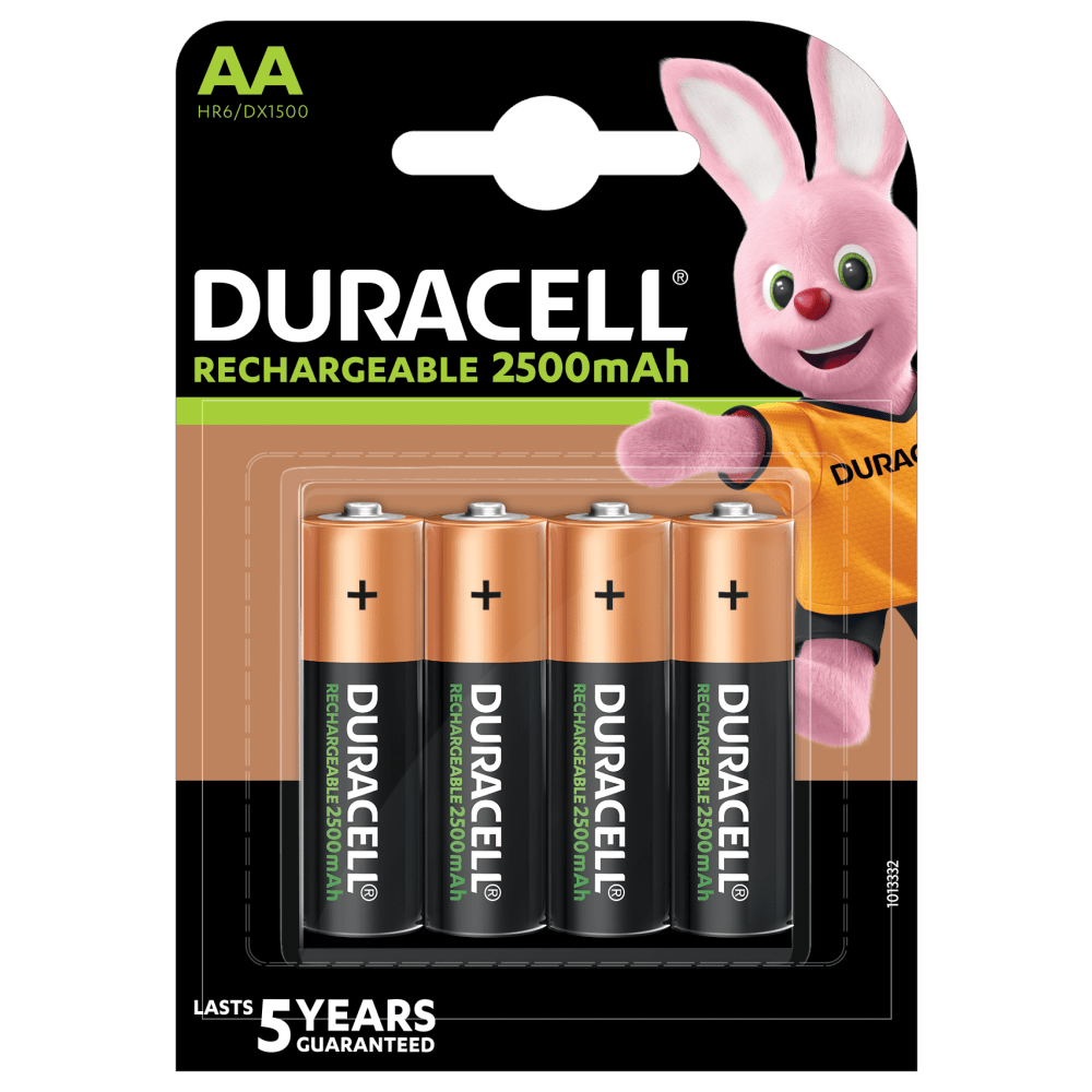 Bonus Nylon Gehuurd Rechargeable AA Batterijen - Duracell Ultra Batterijen