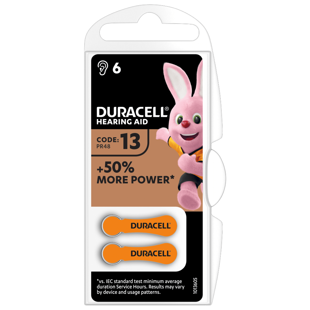 Andes Stier Haringen Batterijen voor gehoorapparaat maat 312 - Duracell
